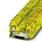 Клемма защитного провода - PTU 2,5-TWIN-PE - 3209517