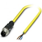 Кабель для датчика / исполнительного элемента - SAC-3P-MS/ 2,0-542 SCO BK - 1406304