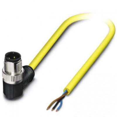 Кабель для датчика / исполнительного элемента - SAC-3P-MR/10,0-542 SCO BK - 1406313