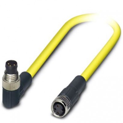 Кабель для датчика / исполнительного элемента - SAC-3P-M8MR/1,5-542/M8 FS BK - 1406282