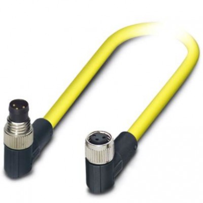 Кабель для датчика / исполнительного элемента - SAC-3P-M8MR/ 0,5-542/M8 FR BK - 1406285