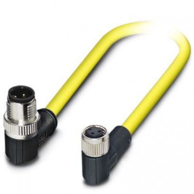 Кабель для датчика / исполнительного элемента - SAC-3P-MR/1,5-542/M8 FR SCO BK - 1406307