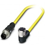 Кабель для датчика / исполнительного элемента - SAC-3P-MS/ 0,5-542/ FR SCO BK - 1406301