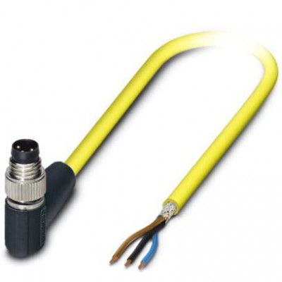 Кабель для датчика / исполнительного элемента - SAC-3P-M8MR/ 5,0-542 SH BK - 1406059