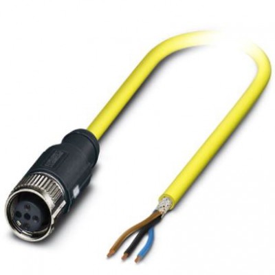 Кабель для датчика / исполнительного элемента - SAC-3P-10,0-542/ FS SH SCO BK - 1406265