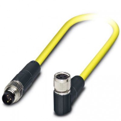 Кабель для датчика / исполнительного элемента - SAC-3P-M8MS/0,5-542/M8FR SH BK - 1406045