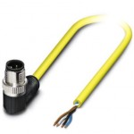 Кабель для датчика / исполнительного элемента - SAC-4P-MR/10,0-542 SCO BK - 1406235