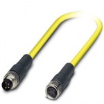 Кабель для датчика / исполнительного элемента - SAC-4P-M8MS/ 0,5-542/M8 FS BK - 1406194