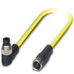 Кабель для датчика / исполнительного элемента - SAC-4P-M8MR/ 0,5-542/M8 FS BK - 1406205