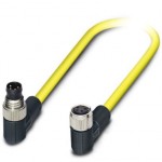 Кабель для датчика / исполнительного элемента - SAC-4P-M8MR/ 0,5-542/M8 FR BK - 1406207