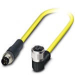 Кабель для датчика / исполнительного элемента - SAC-4P-M8MS/ 0,5-542/FR SCO BK - 1406200