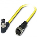 Кабель для датчика / исполнительного элемента - SAC-4P-M8MR/ 0,5-542/FS SCO BK - 1406209