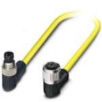 Кабель для датчика / исполнительного элемента - SAC-4P-M8MR/ 0,5-542/FR SCO BK - 1406211
