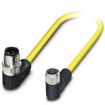 Кабель для датчика / исполнительного элемента - SAC-4P-MR/1,5-542/M8 FR SCO BK - 1406229