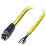 Кабель для датчика / исполнительного элемента - SAC-4P-10,0-542/M8 FS SH BK - 1406016