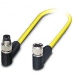 Кабель для датчика / исполнительного элемента - SAC-4P-M8MR/0,5-542/M8FR SH BK - 1406011