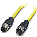 Кабель для датчика / исполнительного элемента - SAC-4P-MS/0,5-542/ FSSH SCO BK - 1406174