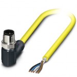 Кабель для датчика / исполнительного элемента - SAC-5P-MR/ 2,0-542 SH SCO BK - 1406146
