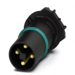 Встраиваемые разъемы - SACC-CI-M12MST-4CON-L180 THR - 1406396