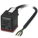 Кабель для датчика / исполнительного элемента - SAC-3P- 5,0-PUO/A-1L-Z OD - 1407289