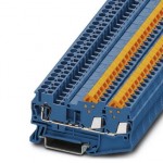 Проходные клеммы - QTCS 1,5-TWIN BU - 3206351