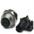 Встраиваемая гнездовая часть разъема - SACC-DSI-FSY-8CON-M16-L180 SCO - 1407503
