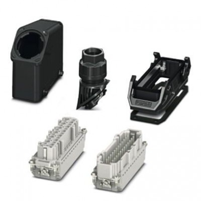 Комплект вставных соединителей - HC-EVO-B24PT-BWD-HH-M32-PLRBK - 1407713