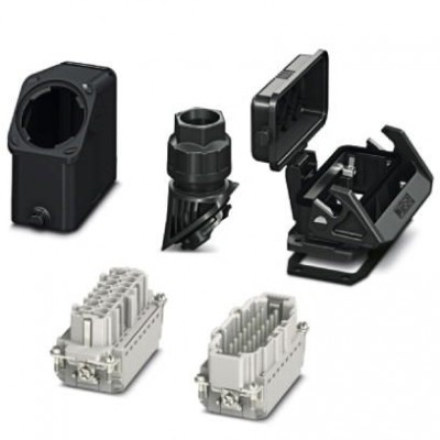 Комплект вставных соединителей - HC-EVO-B16PT-BWSC-HH-M25-PLRBK - 1408793