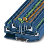 Клеммы с ножевыми размыкателями - PTT 2,5-2MT BU - 3210265