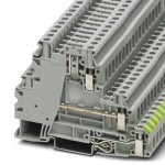 Клемма защитного провода - UT 4-PE/L/TG - 3214365