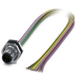 Встраиваемые разъемы - SACC-DSI-M12MS-12P-M16XL/0,5 - 1411596