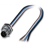 Встраиваемые разъемы - SACC-DSI-M12MST-4P-M16XL/0,5 - 1411604