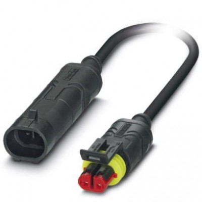 Кабель для датчика / исполнительного элемента - SAC-2P-SUSMS/ 3,0-PUR/SUSFS - 1410761