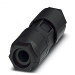 Кабельный соединитель - QPD C 4PE6,0 2X12-20 BK - 1410412