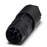 Кабельный соединитель - QPD C 4PE6,0 1X12-20 BK - 1410416