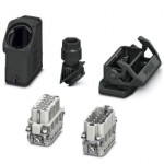 Комплект вставных соединителей - HC-EVO-A10UT-BWS-HH-M20-PLRBK - 1411356