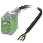 Кабель для датчика / исполнительного элемента - SAC-3P- 3,0-PUR/BI-1L-R-ES - 1401350