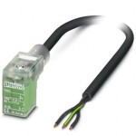 Кабель для датчика / исполнительного элемента - SAC-3P- 3,0-PUR/C-1L-R-ES - 1401435