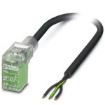 Кабель для датчика / исполнительного элемента - SAC-3P- 3,0-PUR/CI-1L-R-ES - 1401542