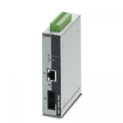 Преобразователь оптоволоконного интерфейса - FL MC 2000T SC - 2891315