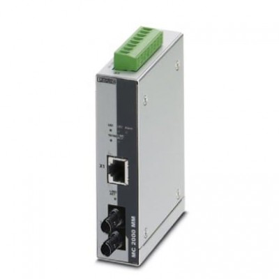 Преобразователь оптоволоконного интерфейса - FL MC 2000T ST - 2891316