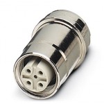 Встраиваемые разъемы - SACC-DSIP-M12FS-4CON-L180-SI - 1528219