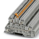 Монтажные многоярусные клеммы - UTI 2,5-L/LTB - 3076023