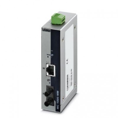 Преобразователь оптоволоконного интерфейса - FL MC 1000 ST - 2891321