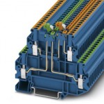 Клеммы с ножевыми размыкателями - UTT 2,5-2MT BU - 3044680