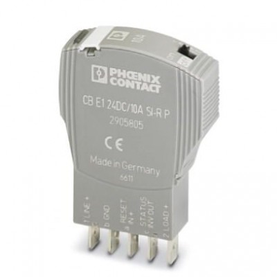 Электронный защитный выключатель - CB E1 24DC/10A SI-R P - 2905805