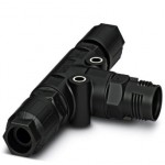 Т-распределитель - QPD T 2PE1,5 2X4-9 BK - 1414711