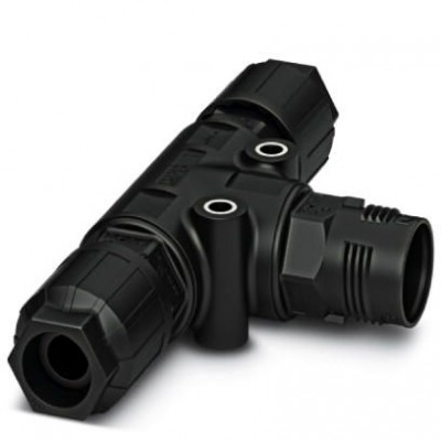 Т-распределитель - QPD T 4PE1,5 2X9-14 BK - 1414752