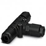 Т-распределитель - QPD T 4PE1,5 3X5-10 BK - 1414753