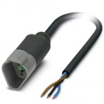 Кабель для датчика / исполнительного элемента - SAC-3P-DTMS/ 1,5-PUR - 1414999